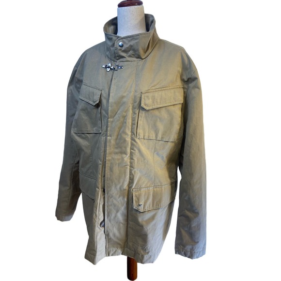 BMW Mens insulated beige/khaki tactical field jacket‎